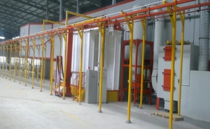 塑胶板喷涂设备